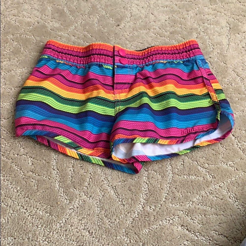 multicolor swim shorts (billabong; L)